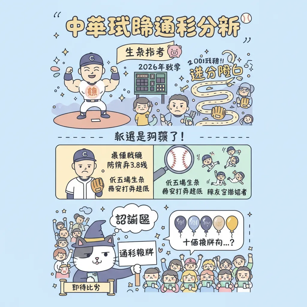 中華職棒運彩分析：先發投手戰績與讓分盤口趨勢